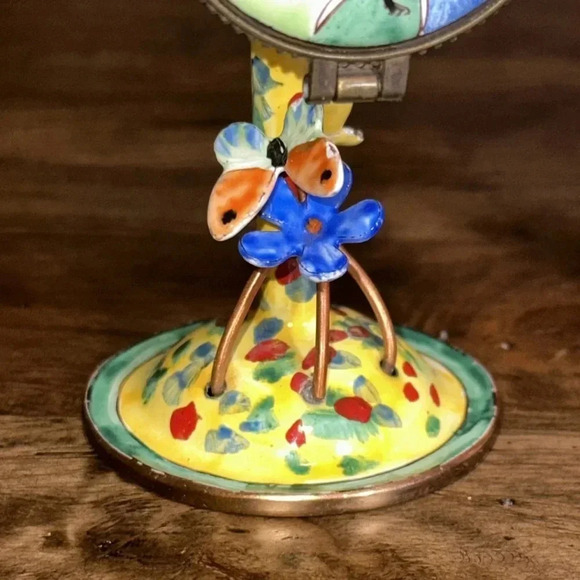 VTG Set of 2 US Mail Stamp Holder Birdhouses Kelvin Chen 2004 / 2002 - Picture 6 of 16